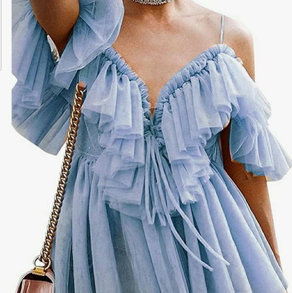 Beautiful Tule top